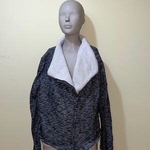 Womens Gap Fit Zip Up Sweater